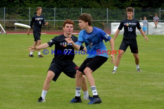 Frisbee Bad Rappenau - Testspiel BadRaps U20 Nationalmannschaft (© Siegfried Lörz)